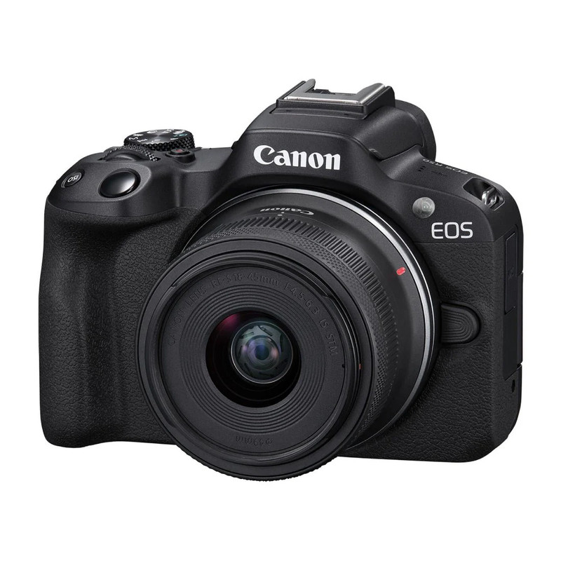 Canon EOS R50 Mirrorless Digital Camera w/ 18-45mm Lens - كاميرا
